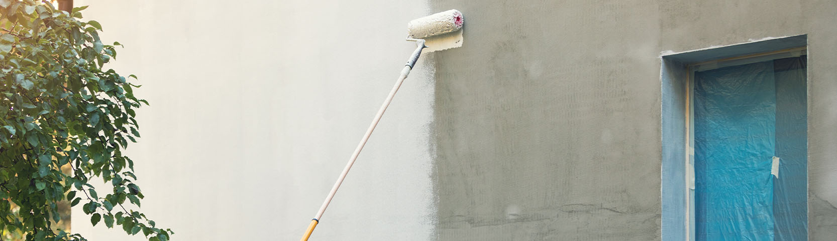 Seamless wall painting